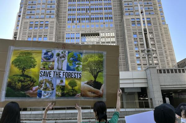 Japan park where Babe Ruth played subject of climate battle | AP News